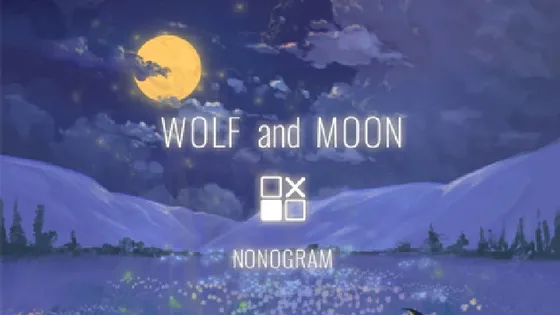 Cover art for Wolf And Moon : Nonogram