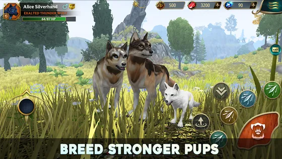Cover art for Wolf Tales - Wild Animal Sim
